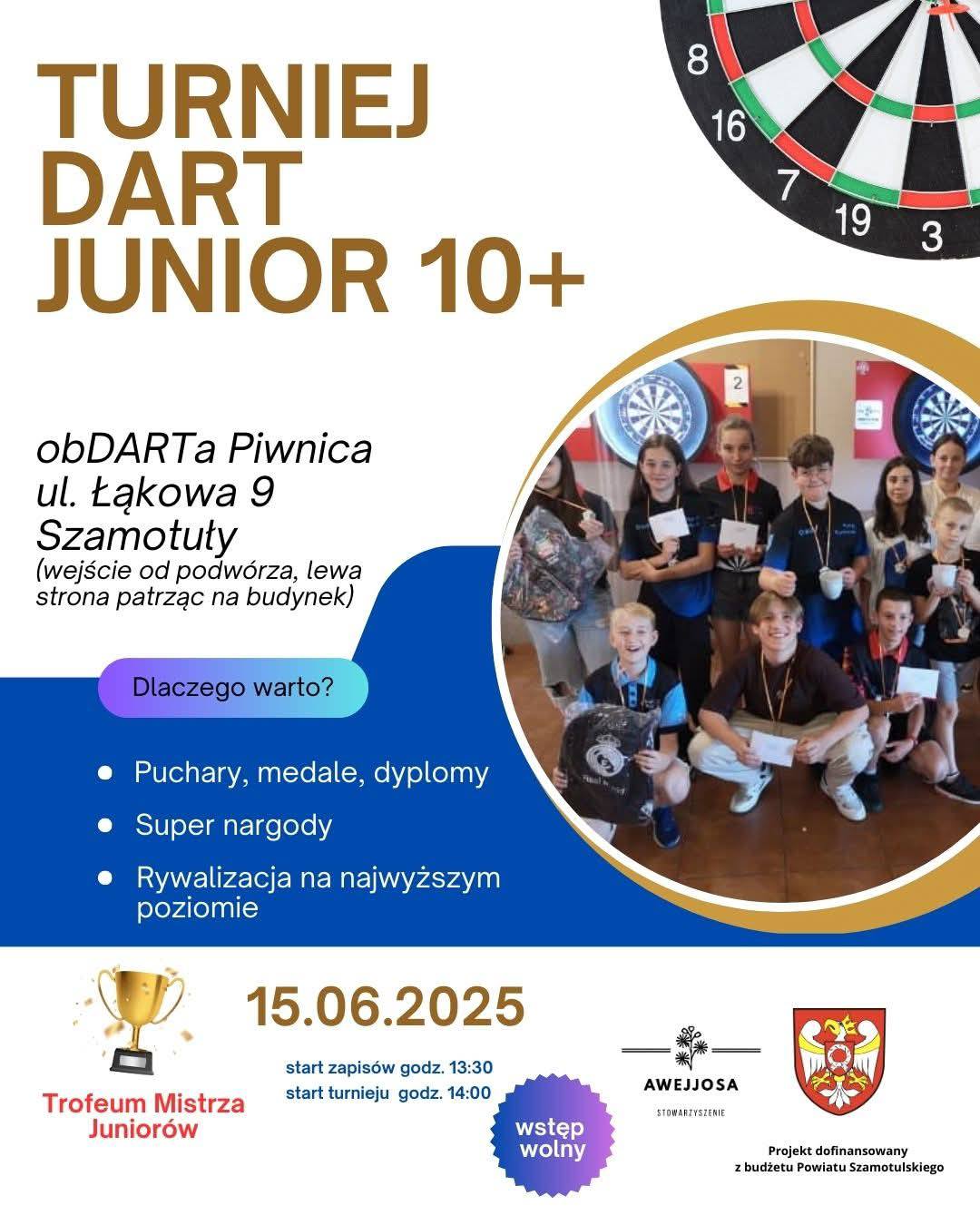 Turniej Dart Junior 10+